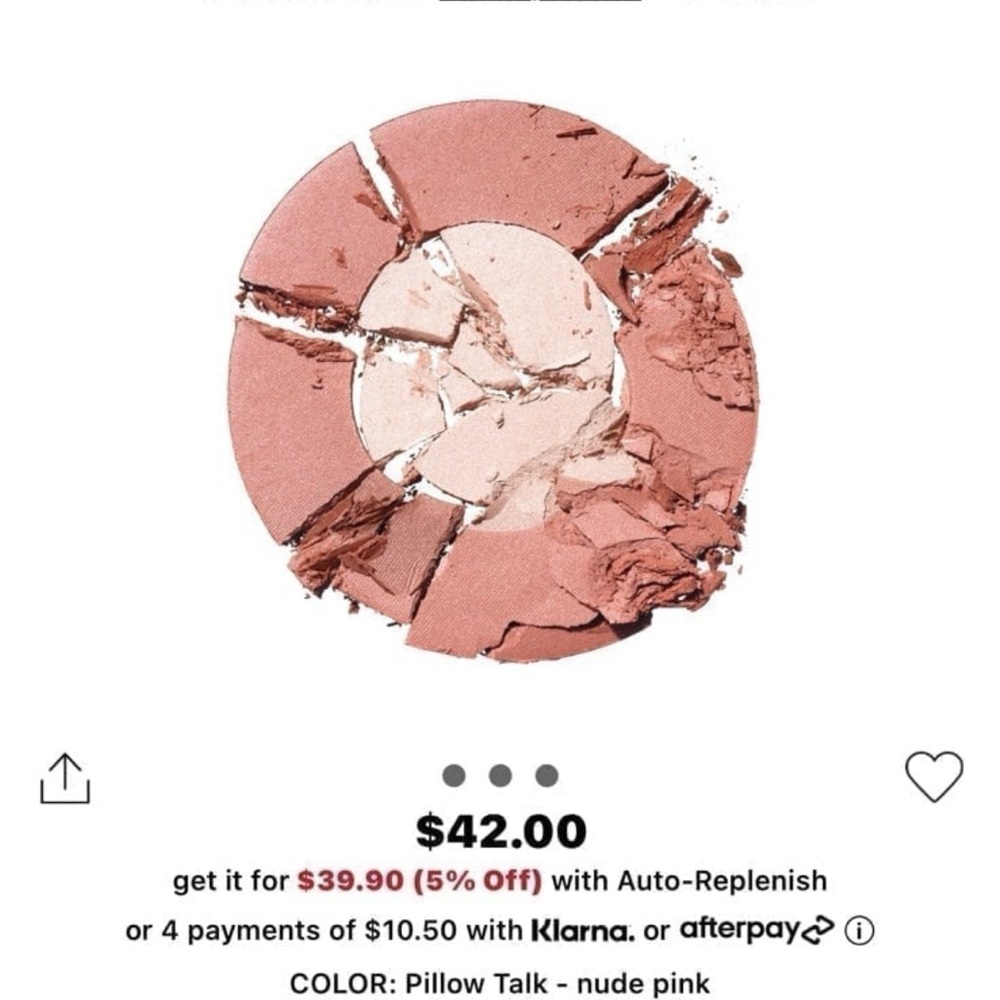 Pillow talk cheek to chic blush in pillow talk